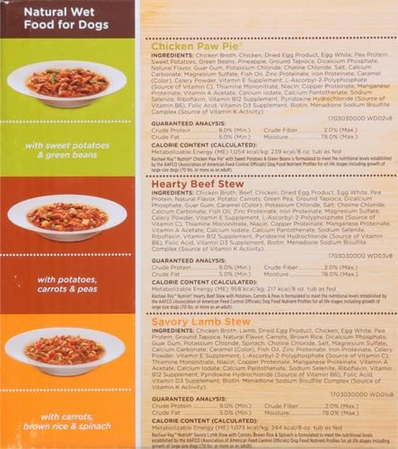 Rachael Ray Natural Wet Dog Food