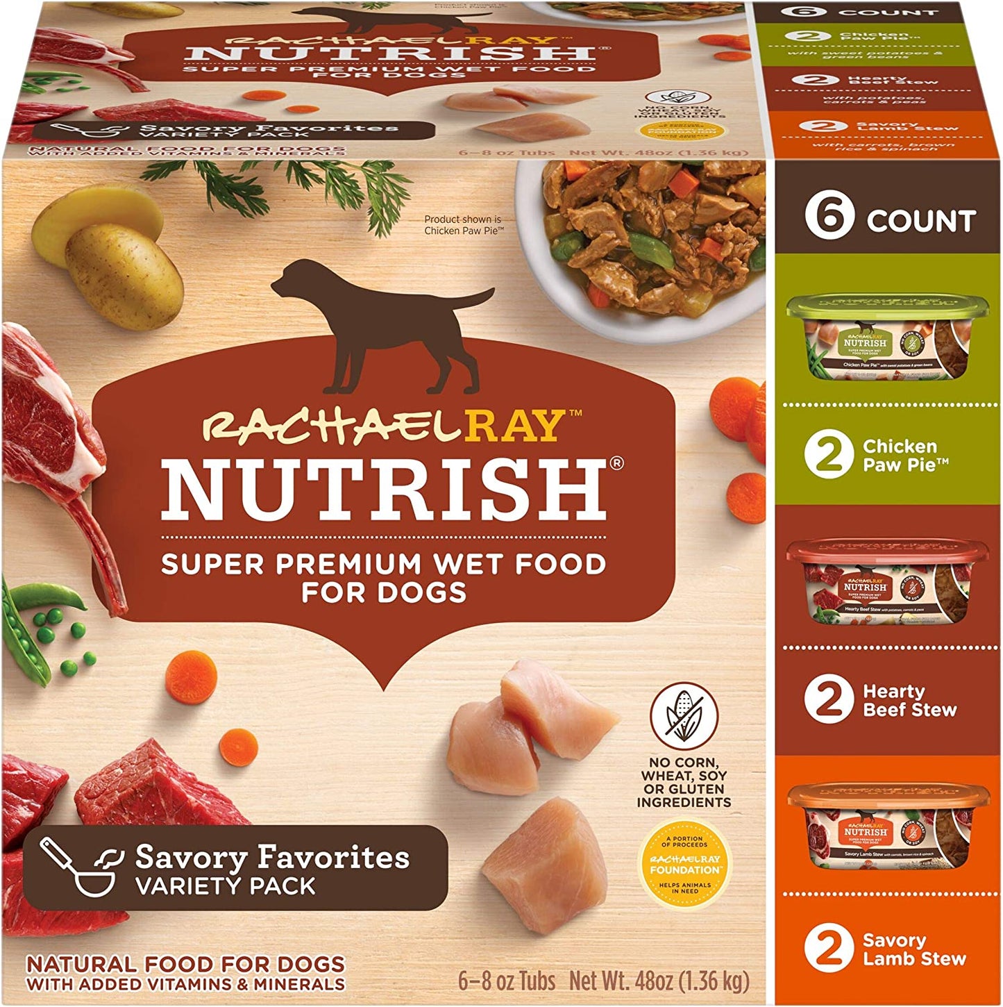 Rachael Ray Natural Wet Dog Food