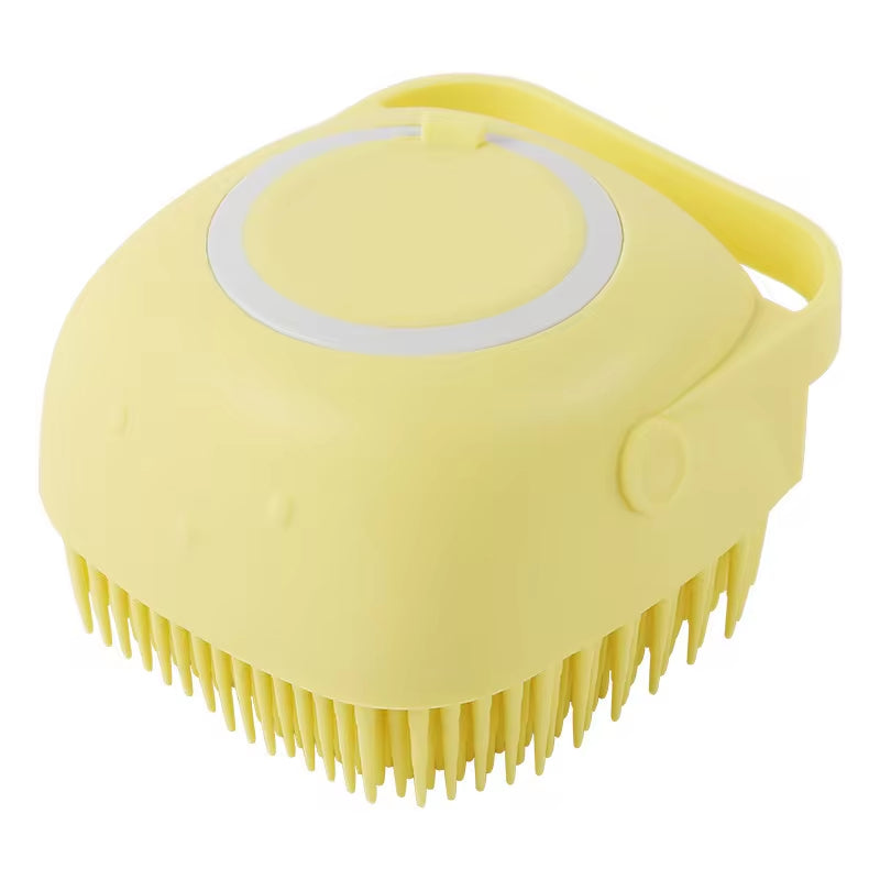 Dog Cat Bath Massage Brush 