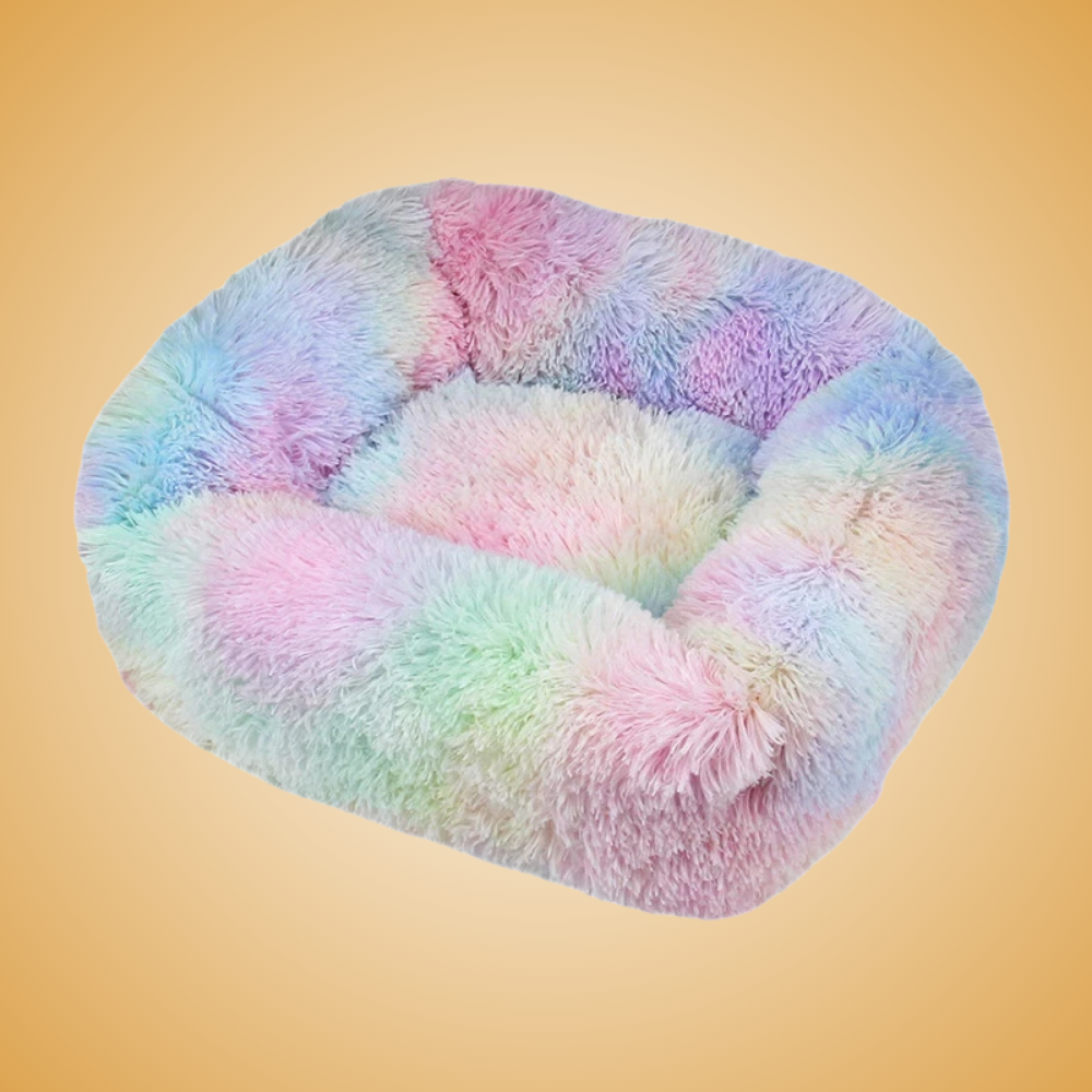 Rectangle Plush Dog Bed