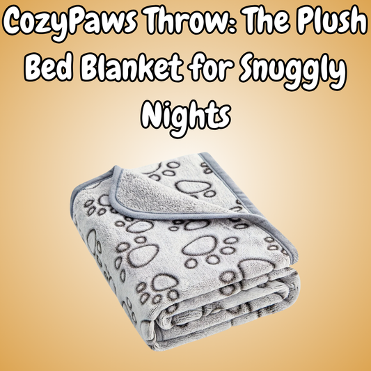 Plush Pet Blanket