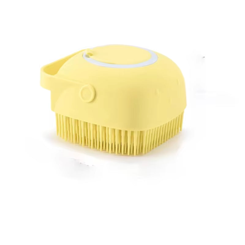 Dog Cat Bath Massage Brush 