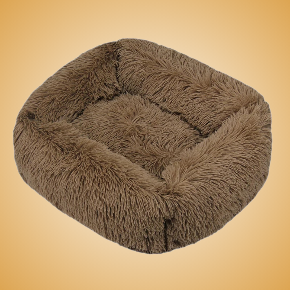 Rectangle Plush Dog Bed