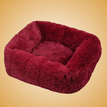 Rectangle Plush Dog Bed