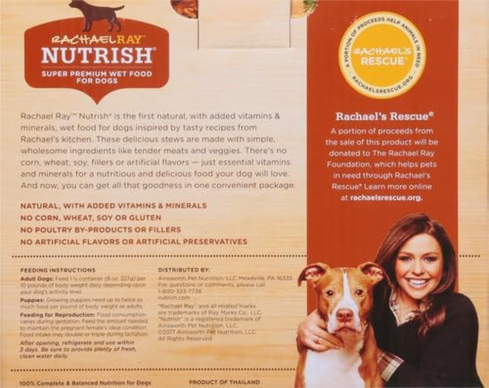 Rachael Ray Natural Wet Dog Food 