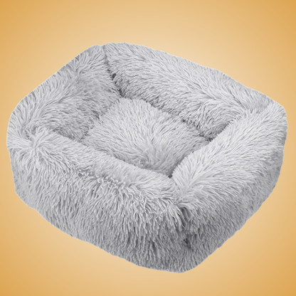 Rectangle Plush Dog Bed