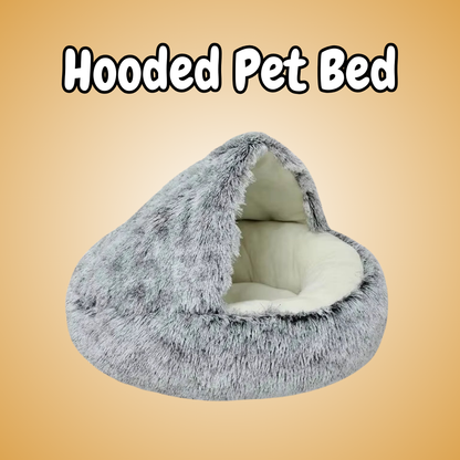 Floffly Hooded Pet Bed