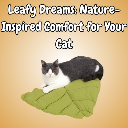 Cat Mattress Leaf Shape