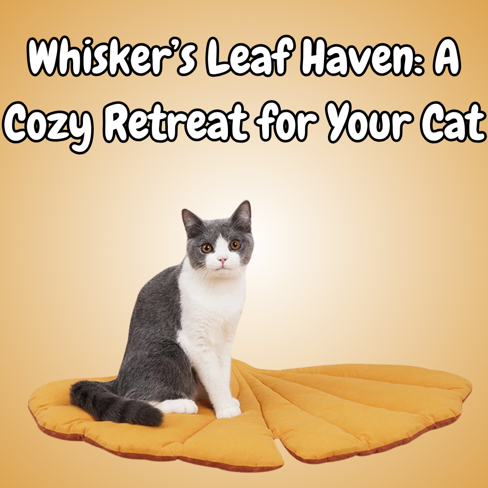 Cat Mattress Leaf Shape