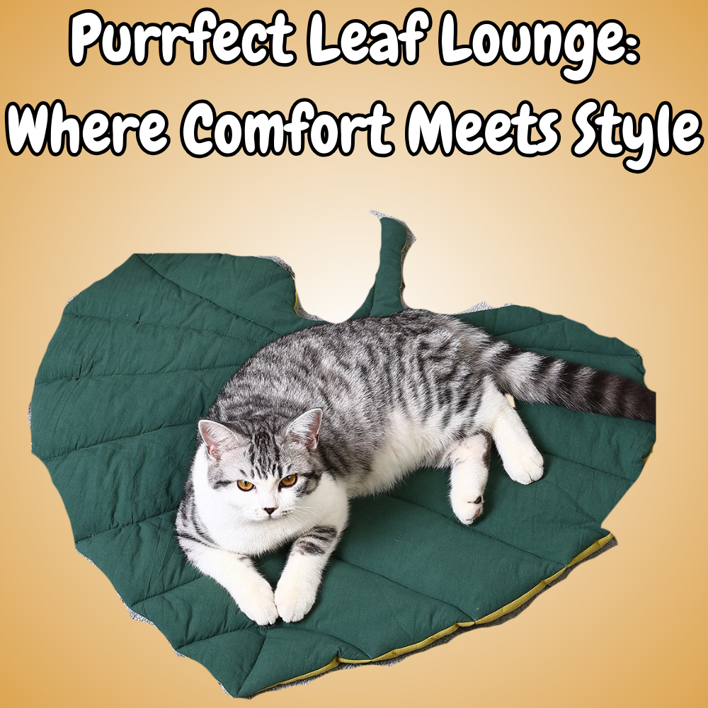 Cat Mattress Leaf Shape