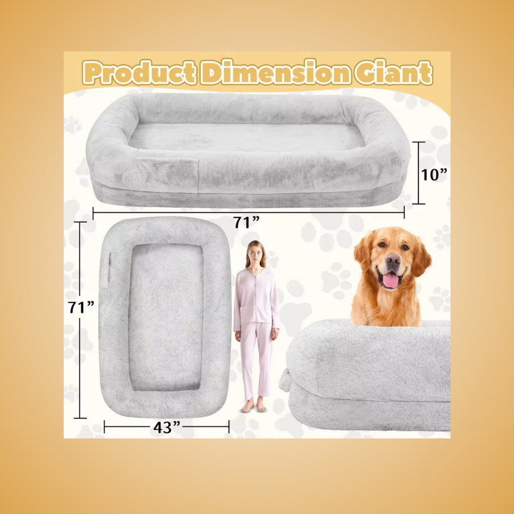 Human Dog Bed for Adults