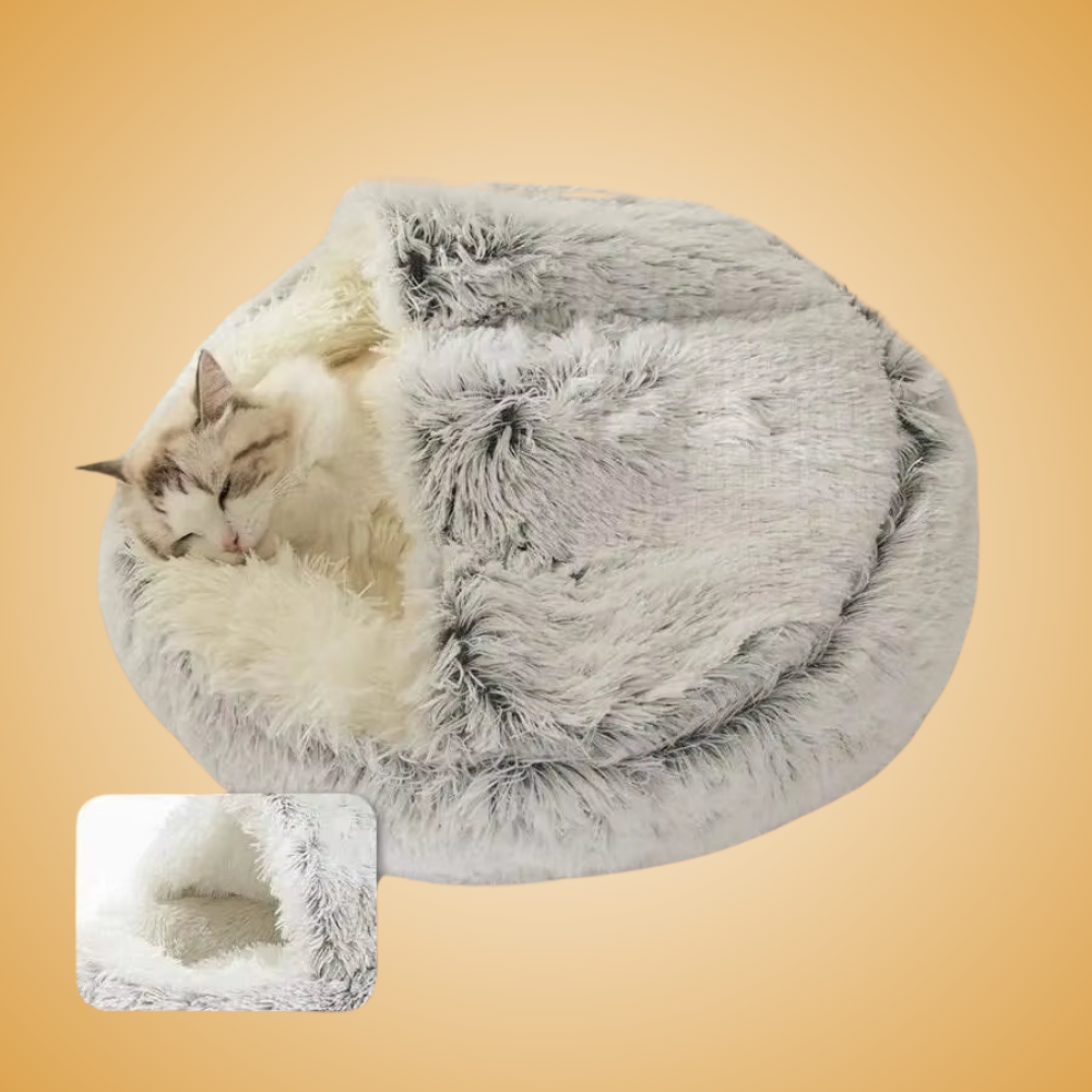 Floffly Hooded Pet Bed