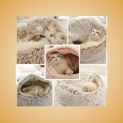 Floffly Hooded Pet Bed