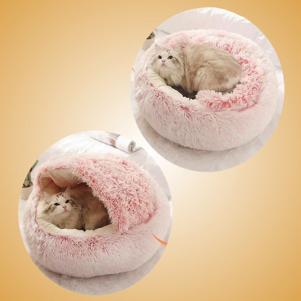 Floffly Hooded Pet Bed