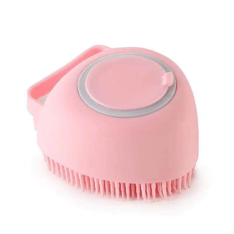 Dog Cat Bath Massage Brush 