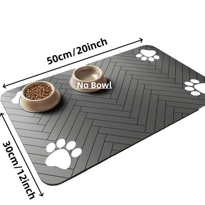 Pet Feeding Mat-Absorbent