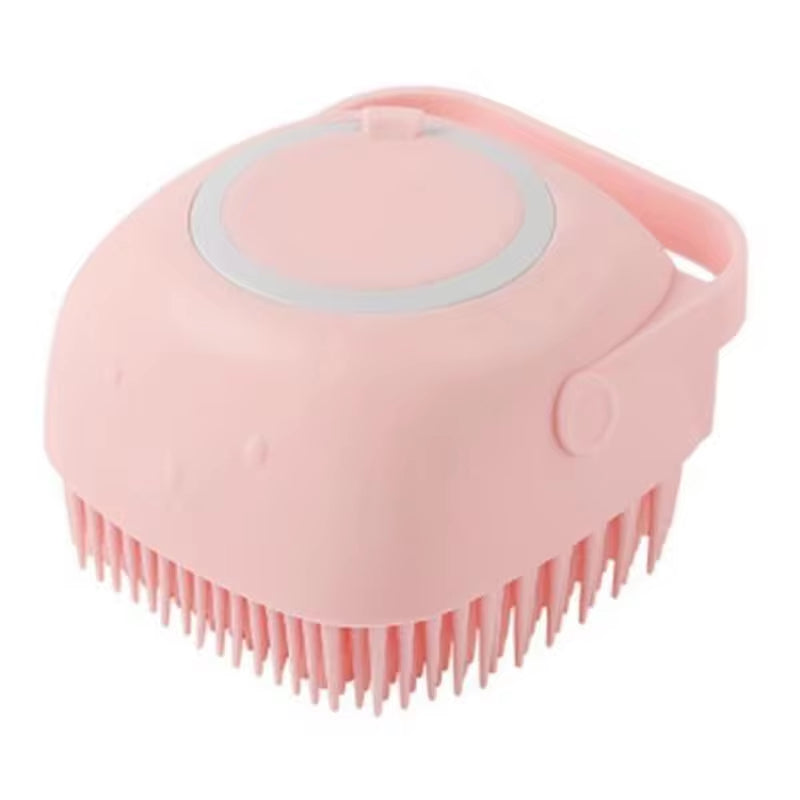 Dog Cat Bath Massage Brush 