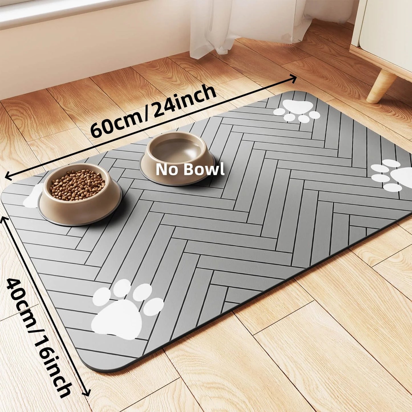 Pet Feeding Mat-Absorbent