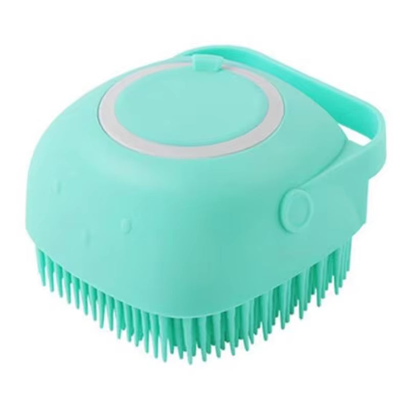 Dog Cat Bath Massage Brush 